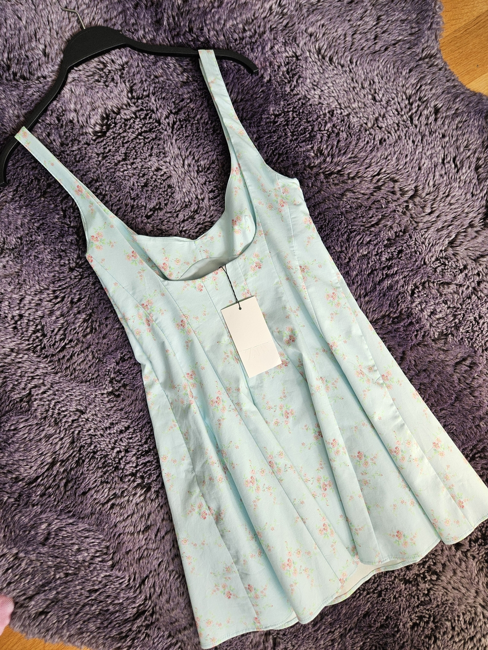 Zara Mint Green Floral Camisole Dress